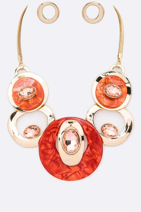 Circle Of Love - Gold and Orange