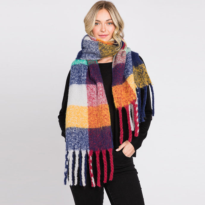 Oblong Multi Color Scarf-01