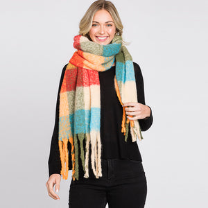 Oblong Multi Color Scarf-02