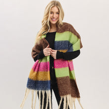Load image into Gallery viewer, Oversize Soft  Brush Knit Scarf-01