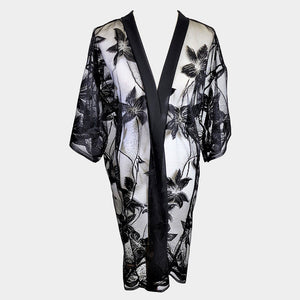 Flower Lace Kimono