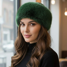 Load image into Gallery viewer, Faux Fur Headband -Green
