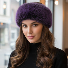 Load image into Gallery viewer, Faux Fur Headband - Purple