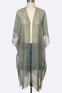 Vintage Kimono - Olive