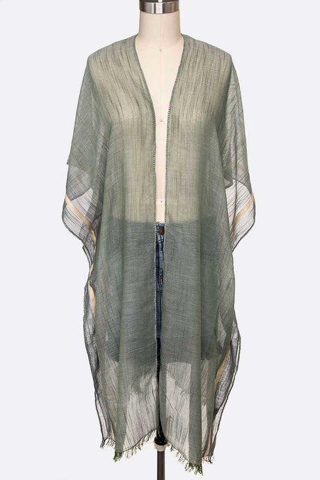 Vintage Kimono - Olive