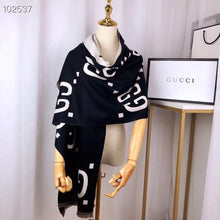 Load image into Gallery viewer, The Magic Wrap Scarf - Black/White