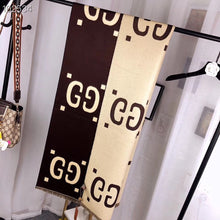 Load image into Gallery viewer, The Magic Wrap Scarf-Brown/Cream