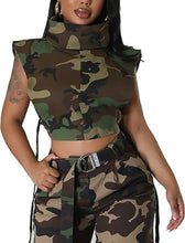 Load image into Gallery viewer, The Savage Crop Vest- 01