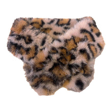 Load image into Gallery viewer, Wild Elegance Plush Neck Scarf -  Pink and Leopard