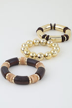 Load image into Gallery viewer, Abstract Beaded Statement Cuff Bracelet