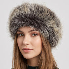 Load image into Gallery viewer, Plush Faux Fur Earmuff Headband - Brown