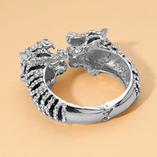 Load image into Gallery viewer, Tiger Empress Sparkle Cuff - Silver
