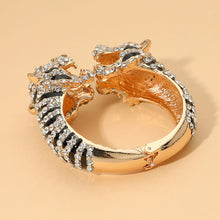 Load image into Gallery viewer, Tiger Empress Sparkle Cuff - Gold