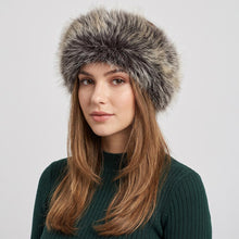 Load image into Gallery viewer, Plush Faux Fur Earmuff Headband - Brown