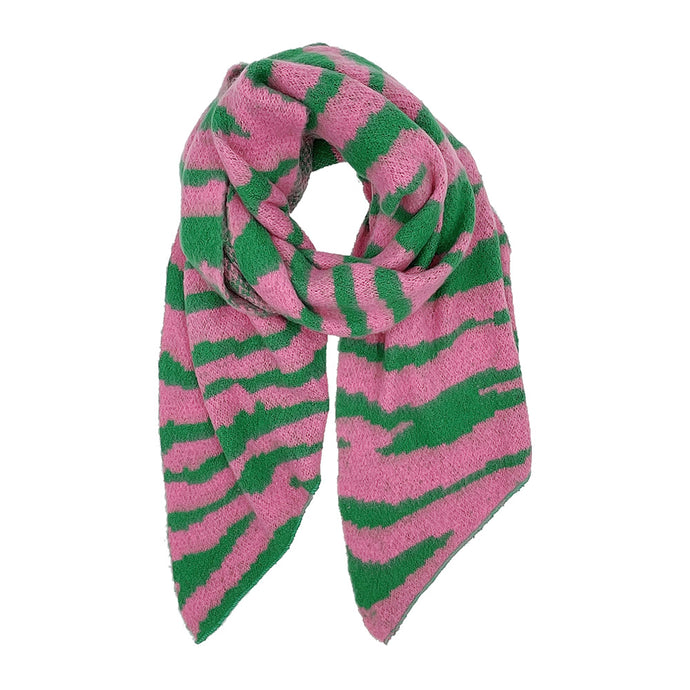 Zebra Pattern Scarf