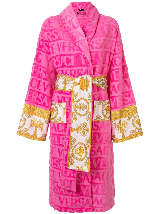 Hot Pink Plush Robe