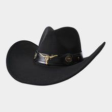 Load image into Gallery viewer, Cowboy Fedora Panama Hat -01