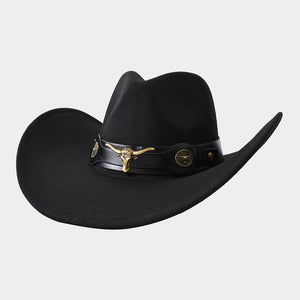 Cowboy Fedora Panama Hat -01