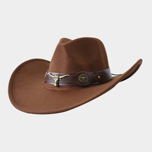 Load image into Gallery viewer, Cowboy Fedora Panama Hat -04