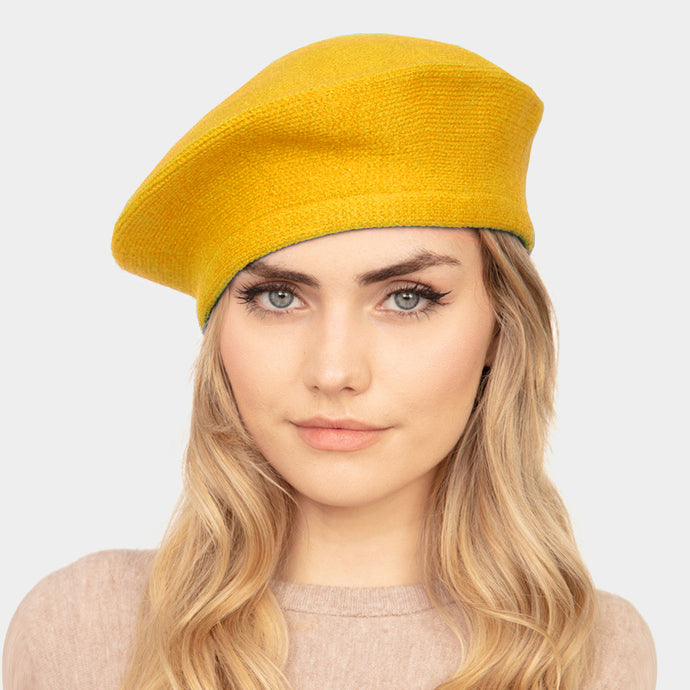 Beret02 - Mustard