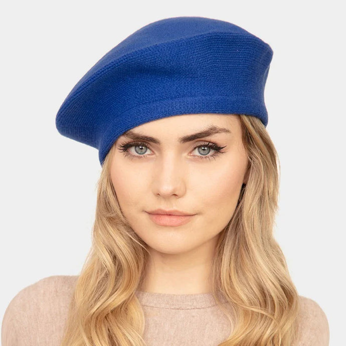 Beret03 - Royal Blue