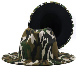 Jazzy Camouflage Fedora-04