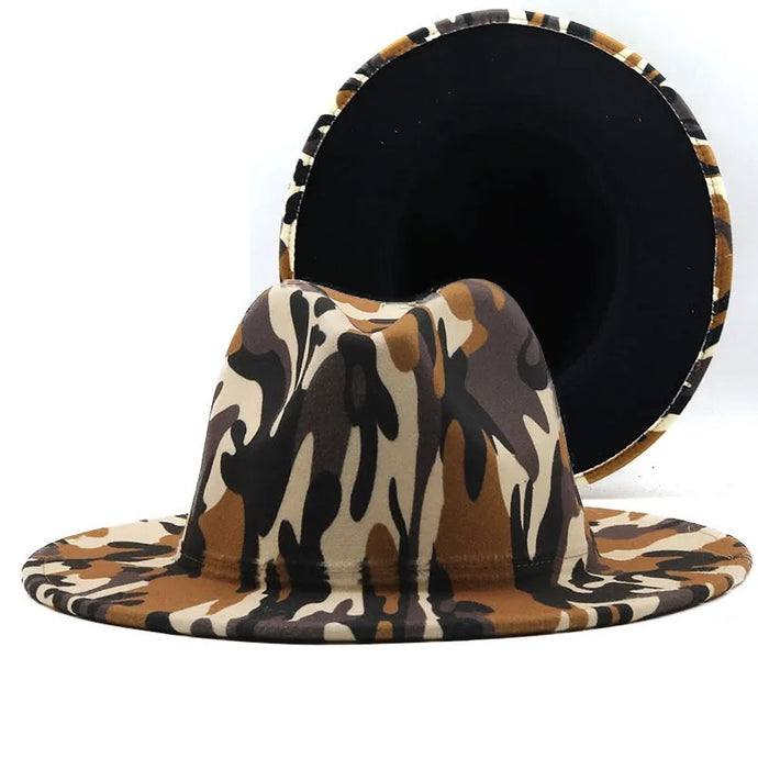 Jazzy Camouflage Fedora-01