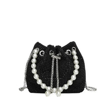 Load image into Gallery viewer, Mini Pearl Handle Bucket Bag