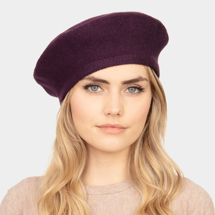 Beret13 - Plum