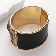 Load image into Gallery viewer, Embellished Hinged Bangle Bracelet