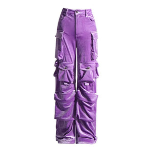 Velvet Cargo Pants