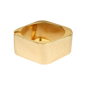 Square Bangle- Gold