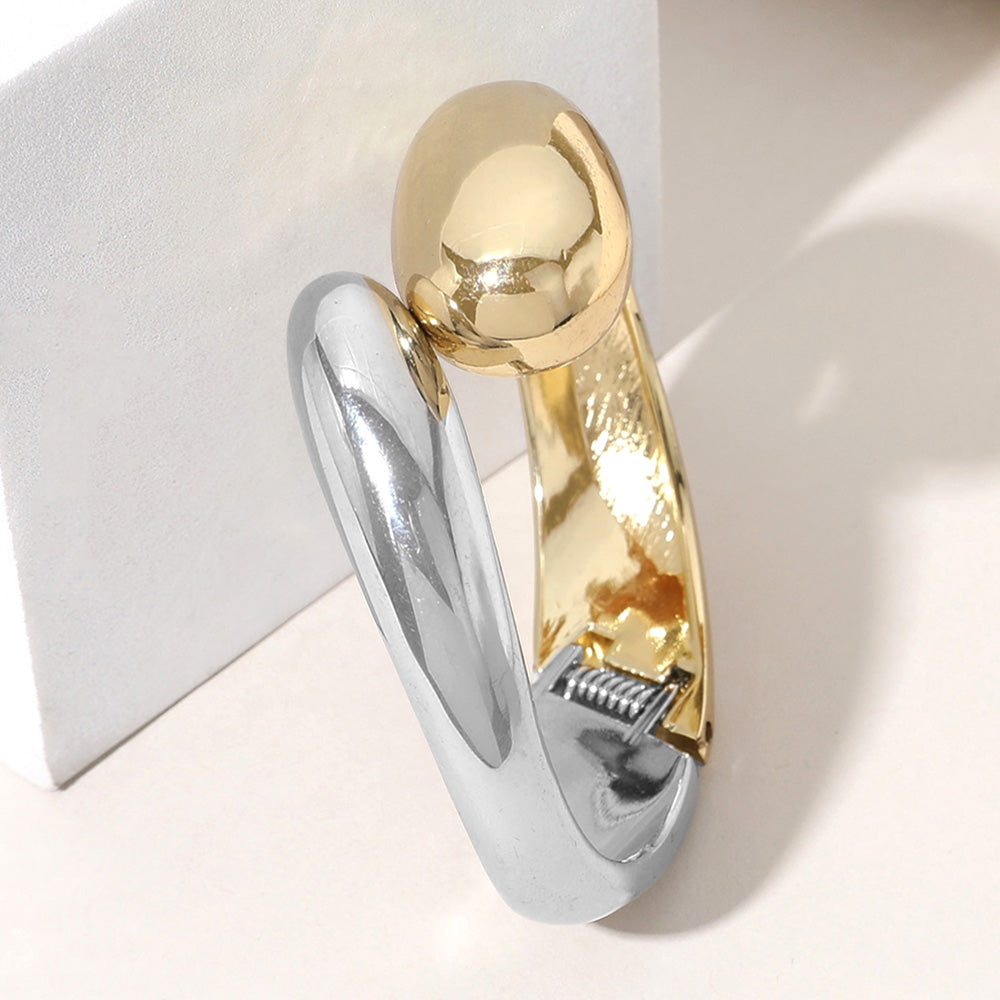 Metal Hinge Bangle