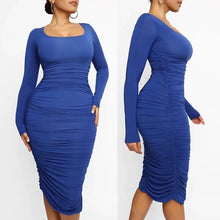 Load image into Gallery viewer, Ruched Bodycon dress