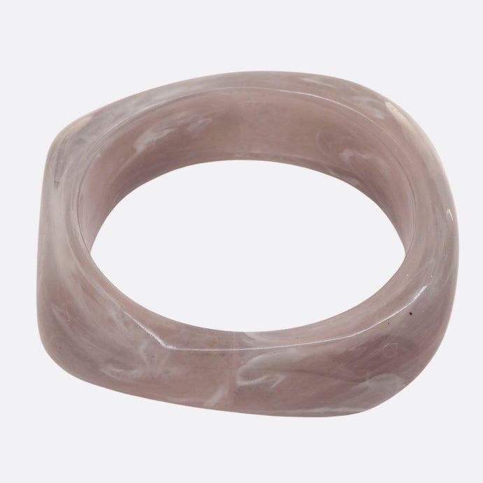 Square Acetate Bangle Bracelet