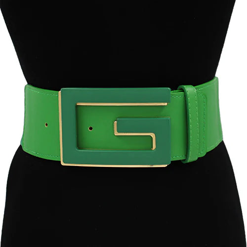 Green Stretch Belt
