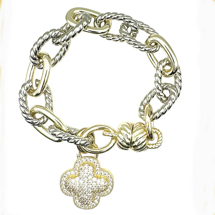 Chunky Quatrefoil Bracelet