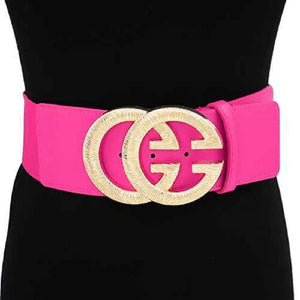 Hot Pink Stretch Belt