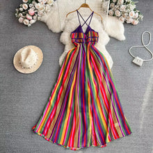 Load image into Gallery viewer, A Rainbow Vacation Sundress