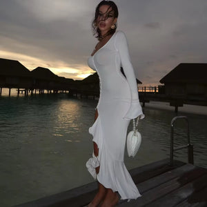 Button Down Maxi Dress