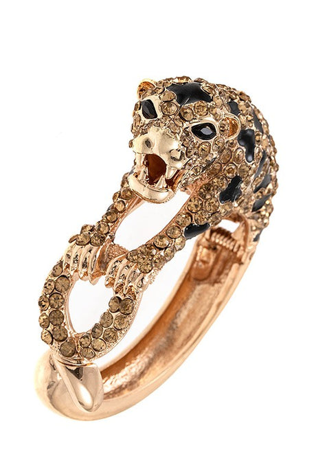 Tiger Bangle Bracelet-Gold