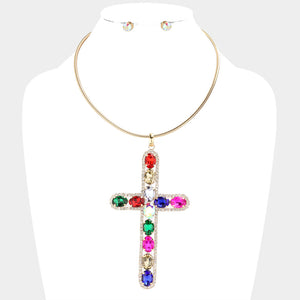 Cross Choker - Multi