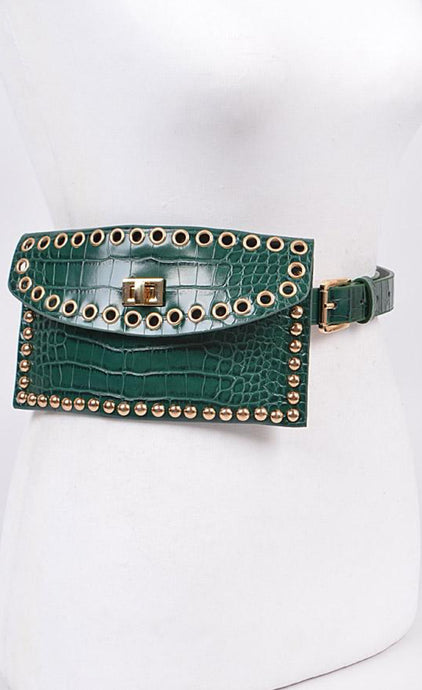 Waist Bag Belt Fanny Pack - Green