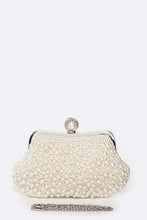 Load image into Gallery viewer, Evening Pearl Clutch
