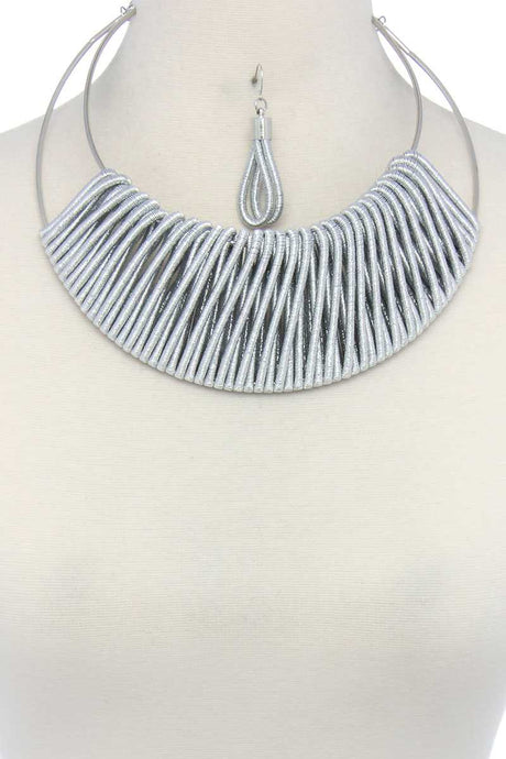 Wire Choker- Silver